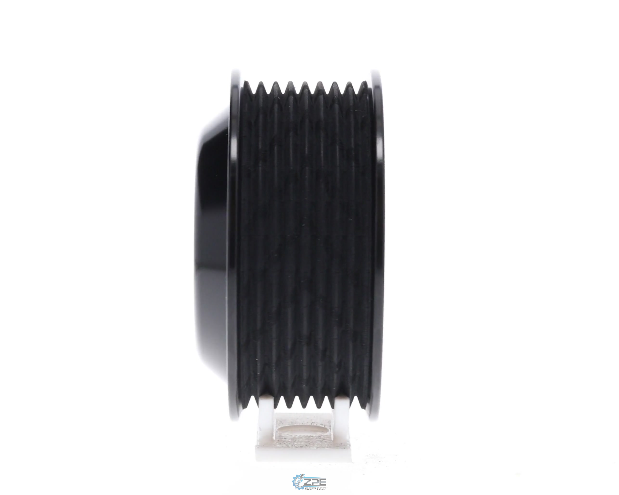 3.125" 8 Rib ZPE GripTec® Whipple 5 Bolt L3V-A Black Pulley Only