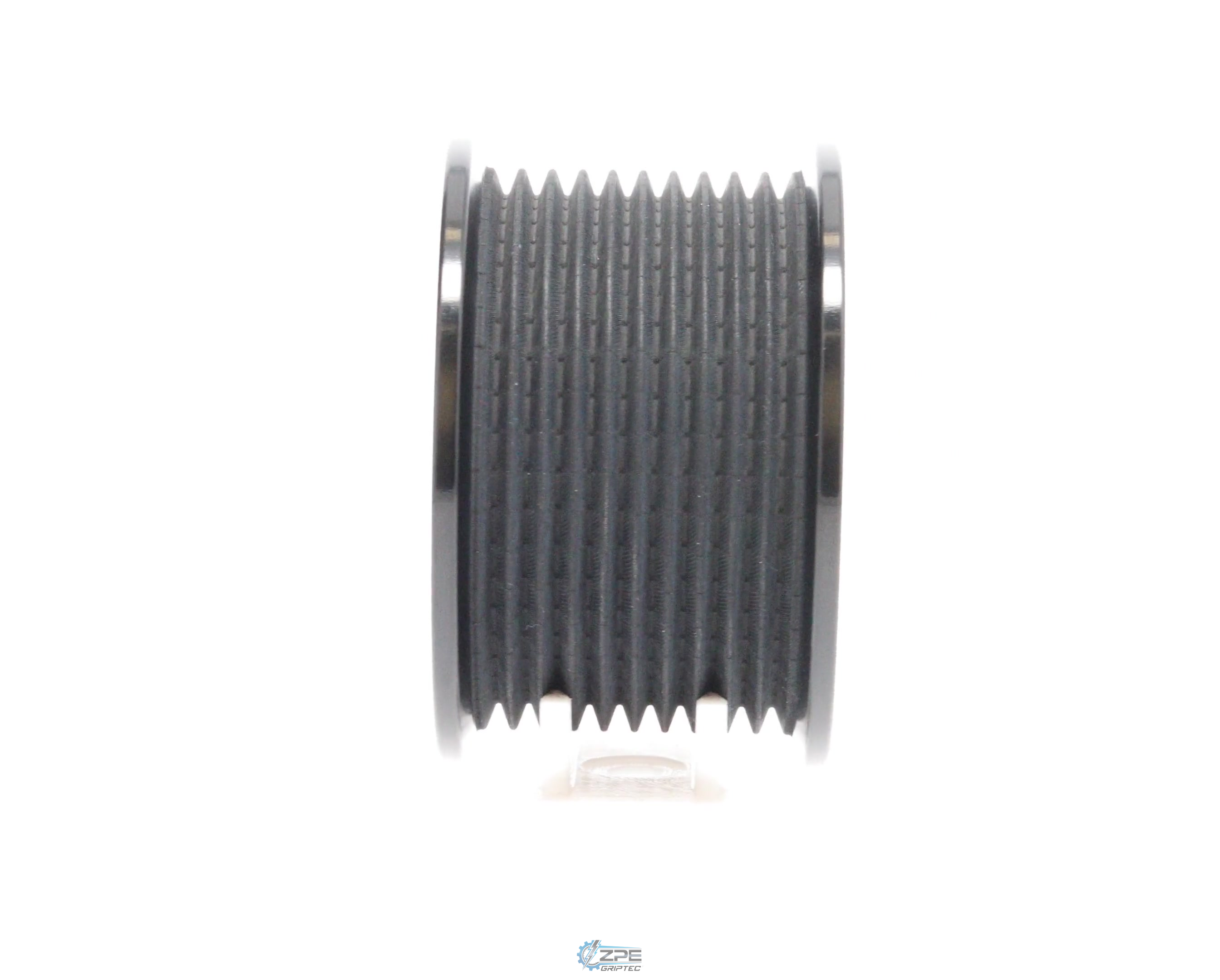 2.60" 10 Rib ZPE GripTec® 2pc Edelbrock TVS L3 Black Pulley Only