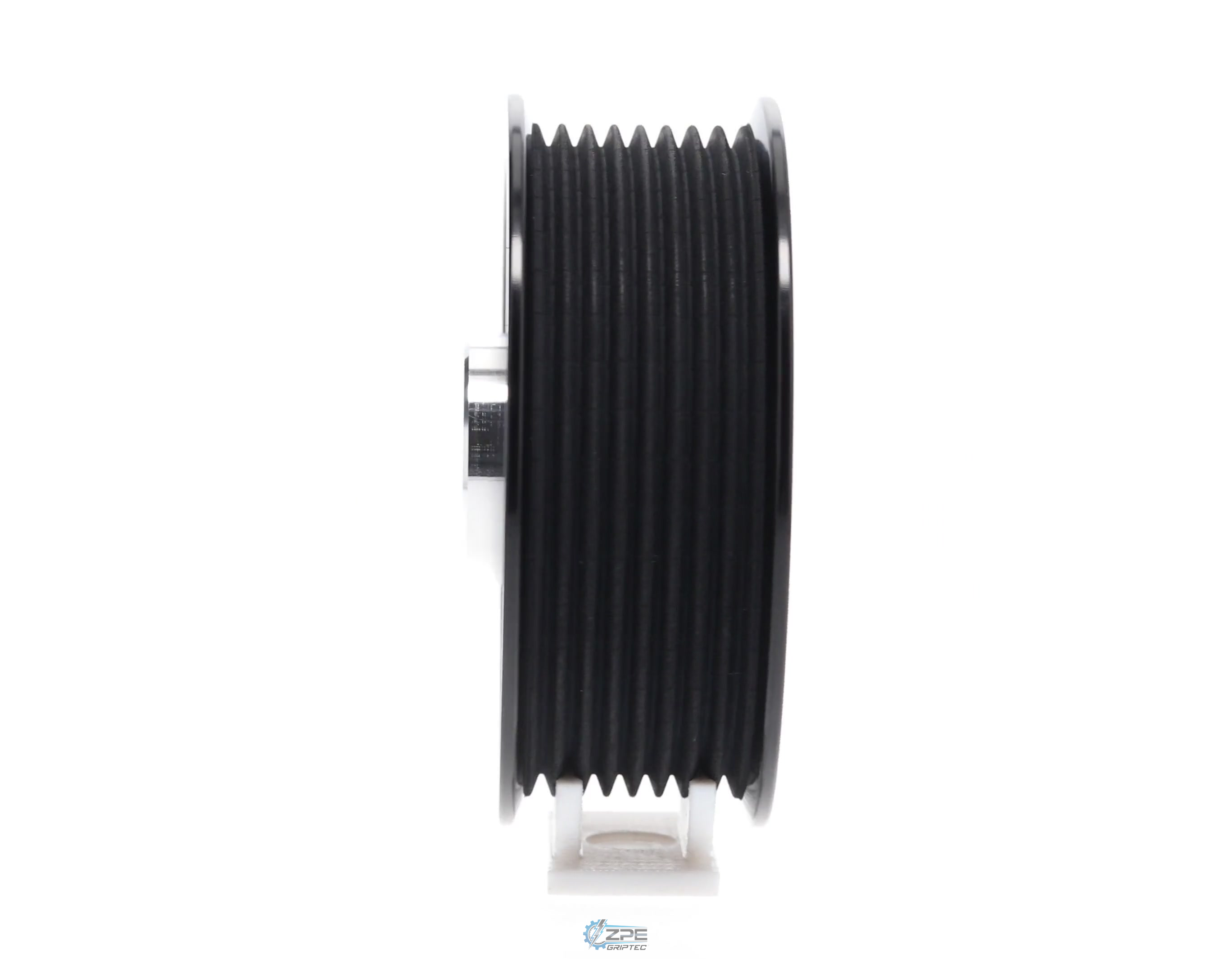 3.625" 8 Rib ZPE GripTec® 2pc Vortech YSi/JT/V3 L3 Black Pulley & Hub Kit