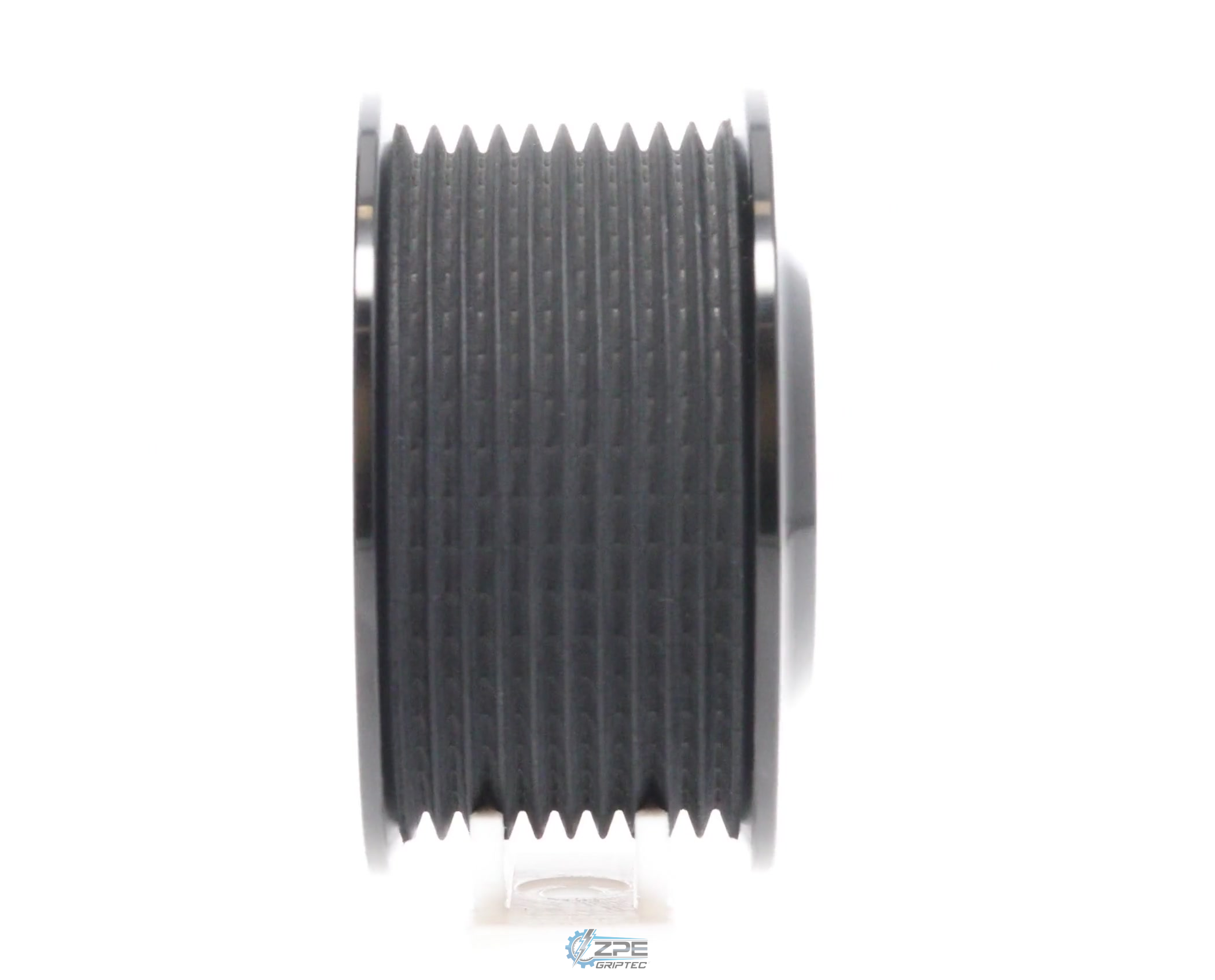 3.125" 10 Rib ZPE GripTec® Whipple Standard L3 Black Pulley