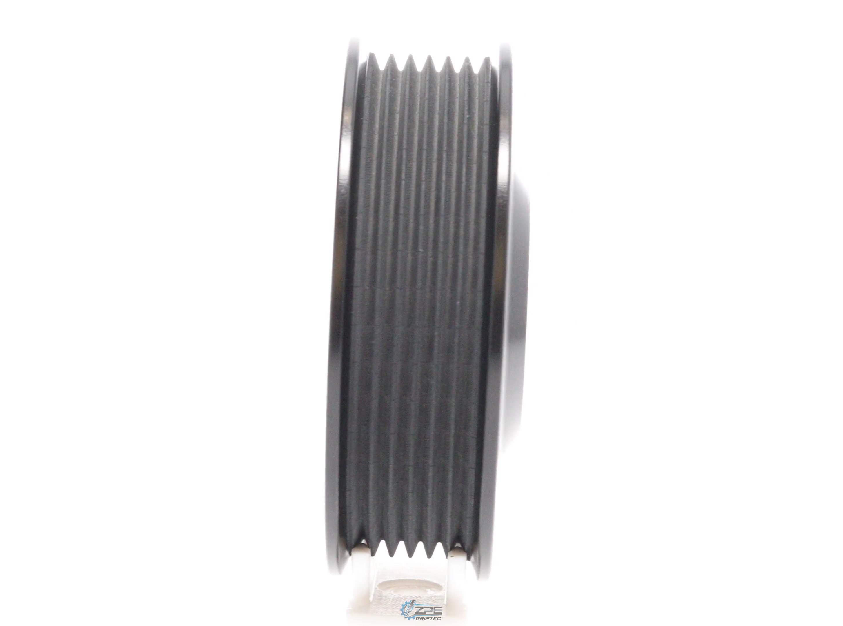 3.75" 6 Rib ZPE GripTec® Whipple Standard L3 Black Pulley