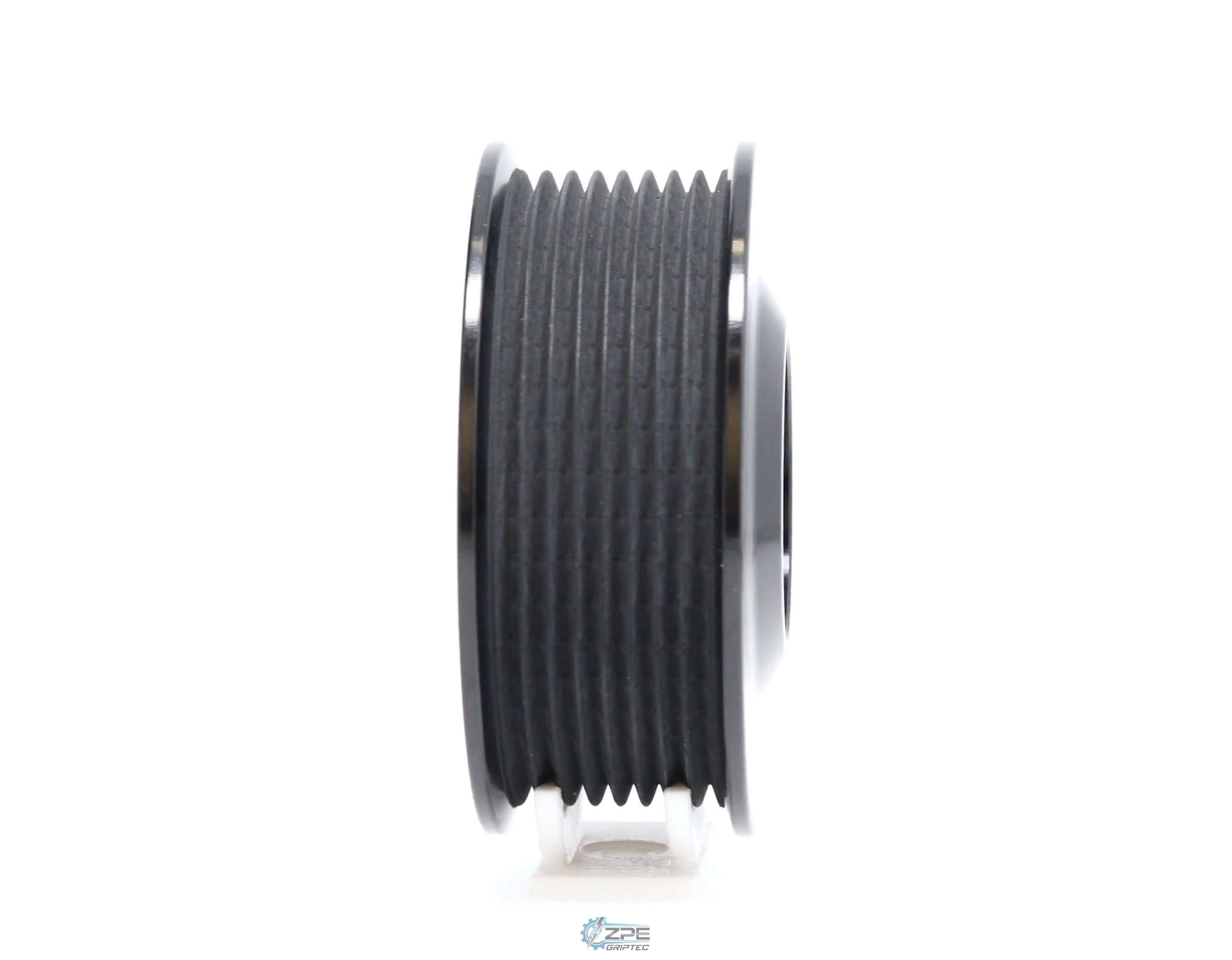 3.50" 8 Rib ZPE GripTec® Whipple Cobra L3 Black Pulley