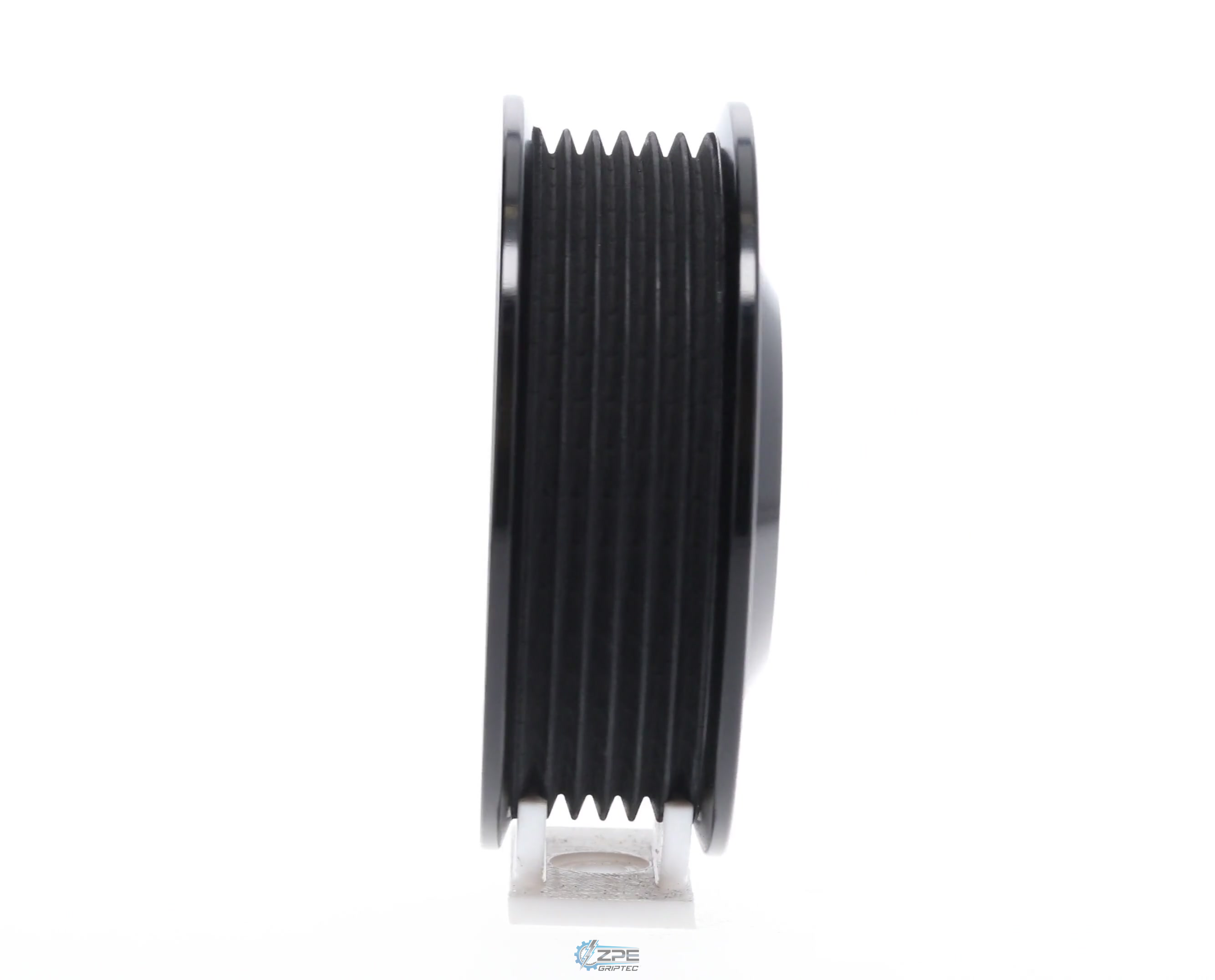 3.40" 6 Rib ZPE GripTec® Whipple Standard L3 Black Pulley