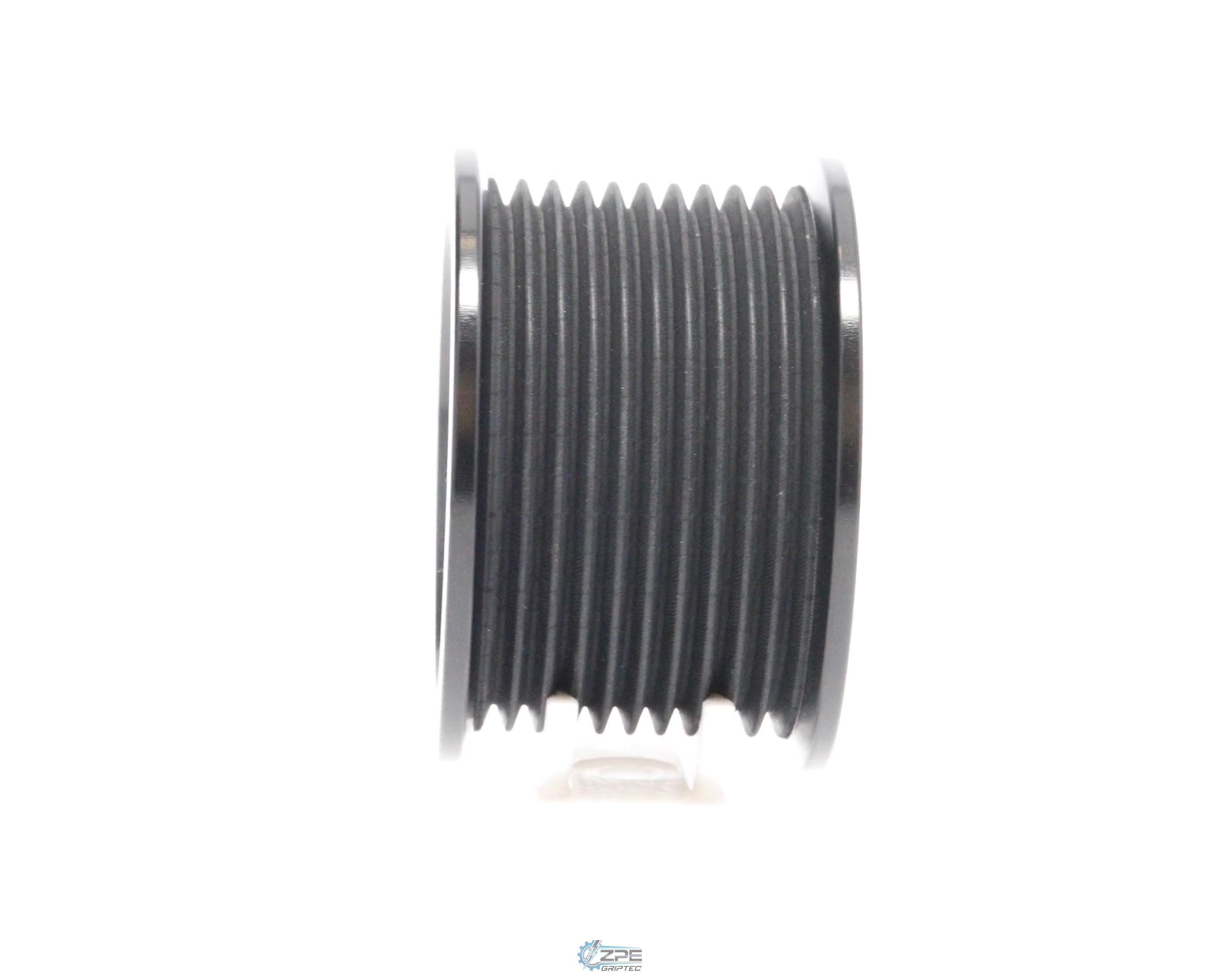 2.55" 10 Rib ZPE GripTec® 2pc Edelbrock TVS L3 Black Pulley Only
