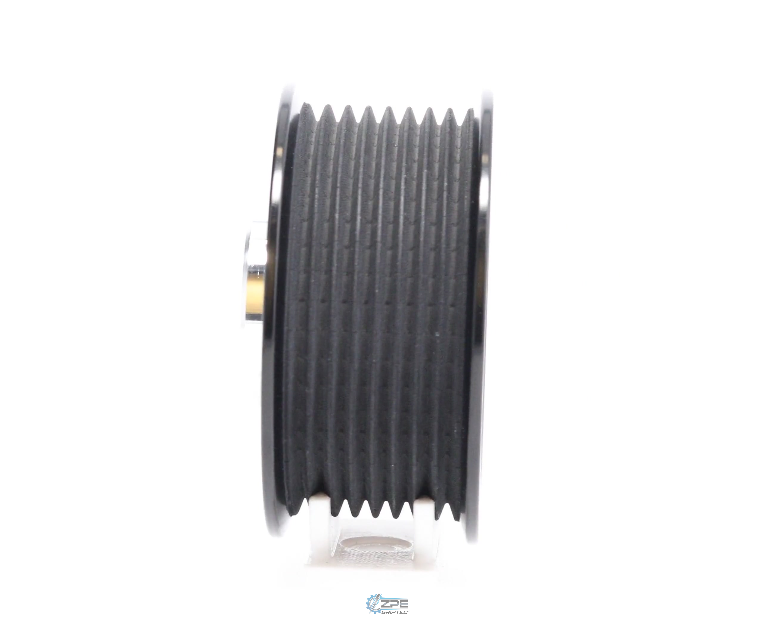 2.85" 8 Rib ZPE GripTec® 2pc Vortech YSi/JT/V3 L3 Black Pulley & Hub Kit