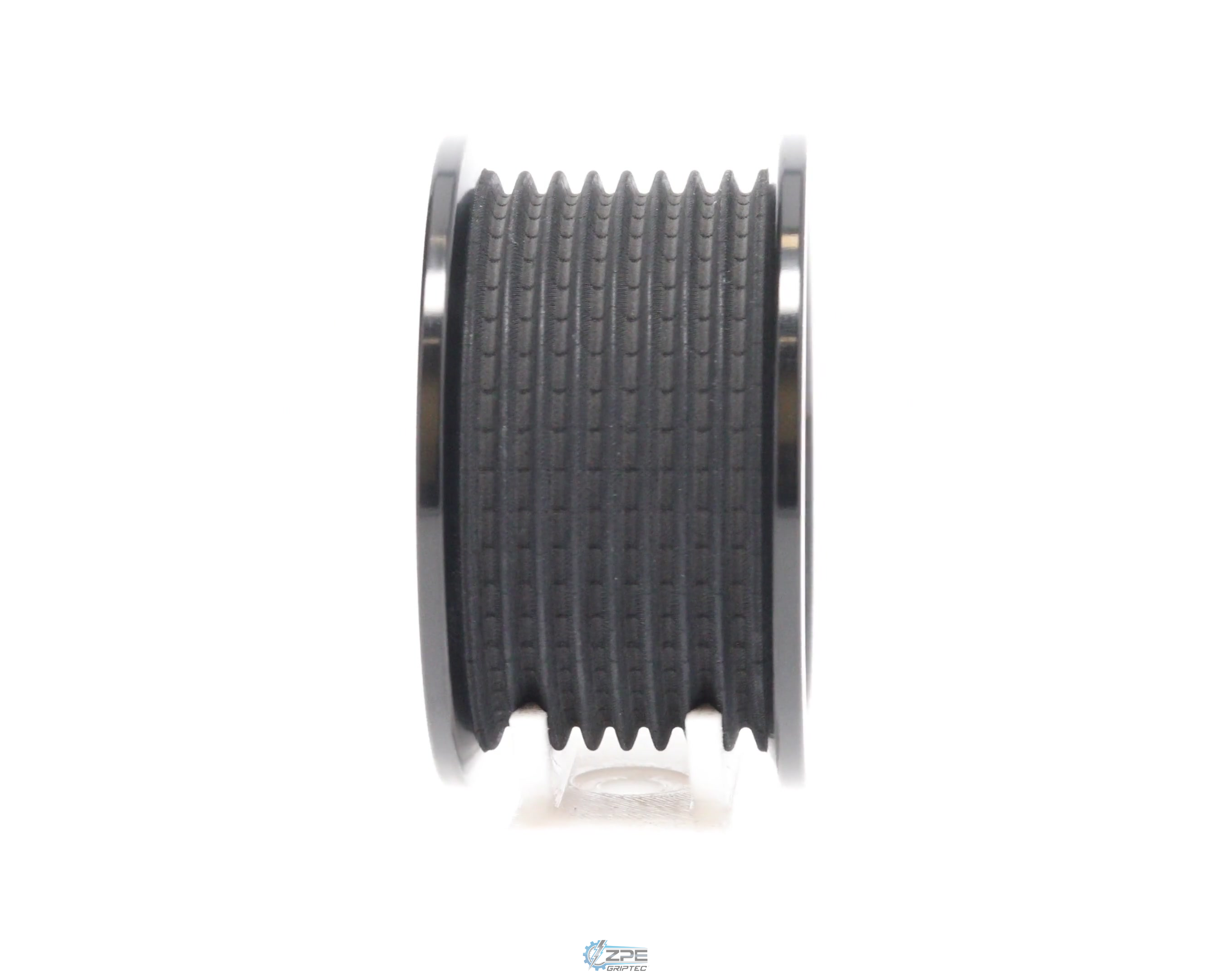 2.40" 8 Rib ZPE GripTec® 2pc Edelbrock TVS L3 Black Pulley Only