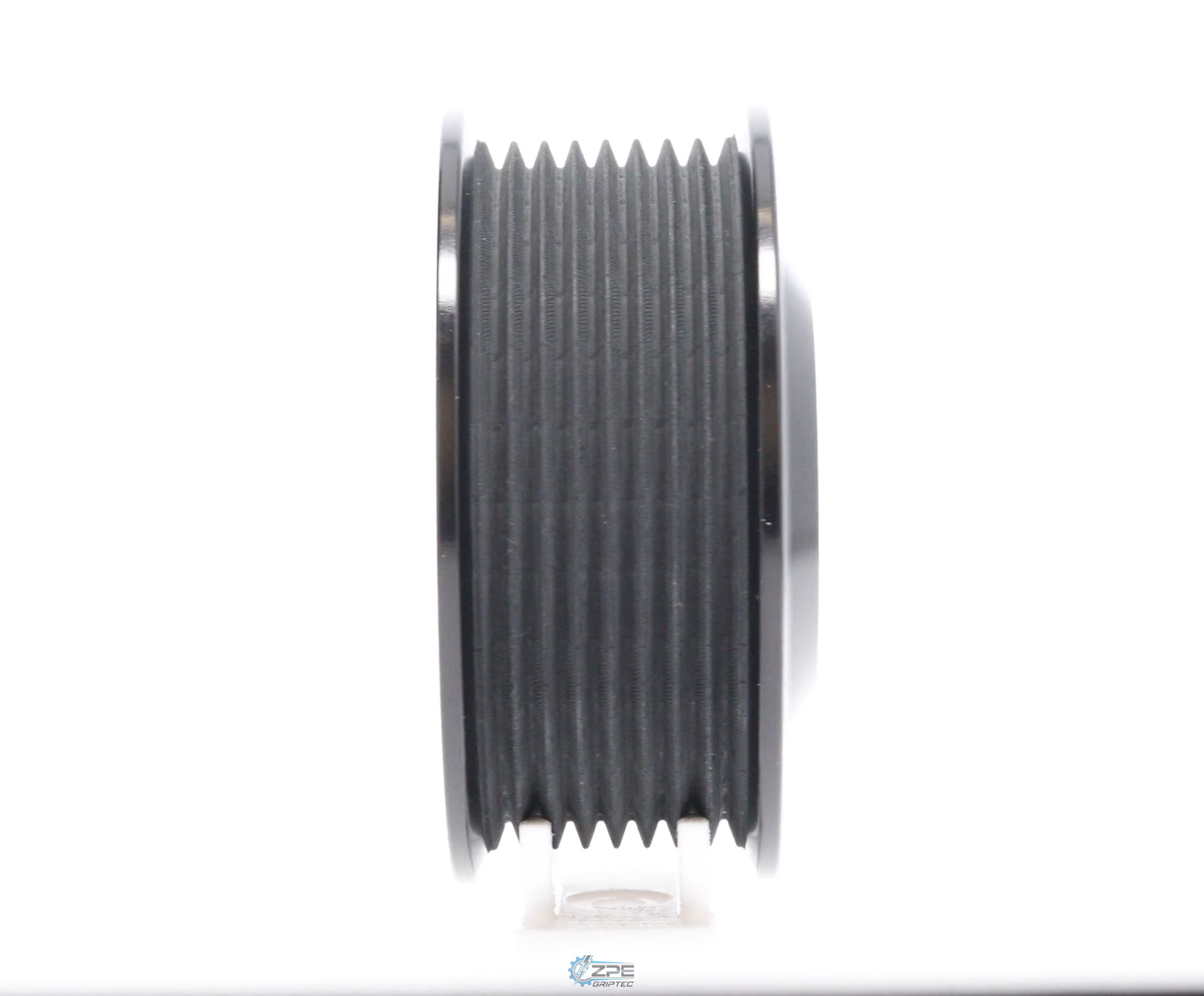 3.25" 8 Rib ZPE GripTec® Whipple Standard L3 Black Pulley