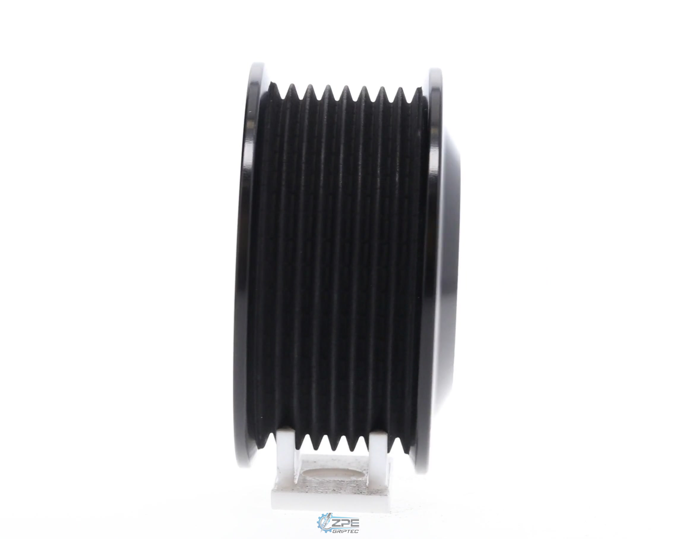 2.85" 8 Rib ZPE GripTec® Whipple Cobra L3 Black Pulley