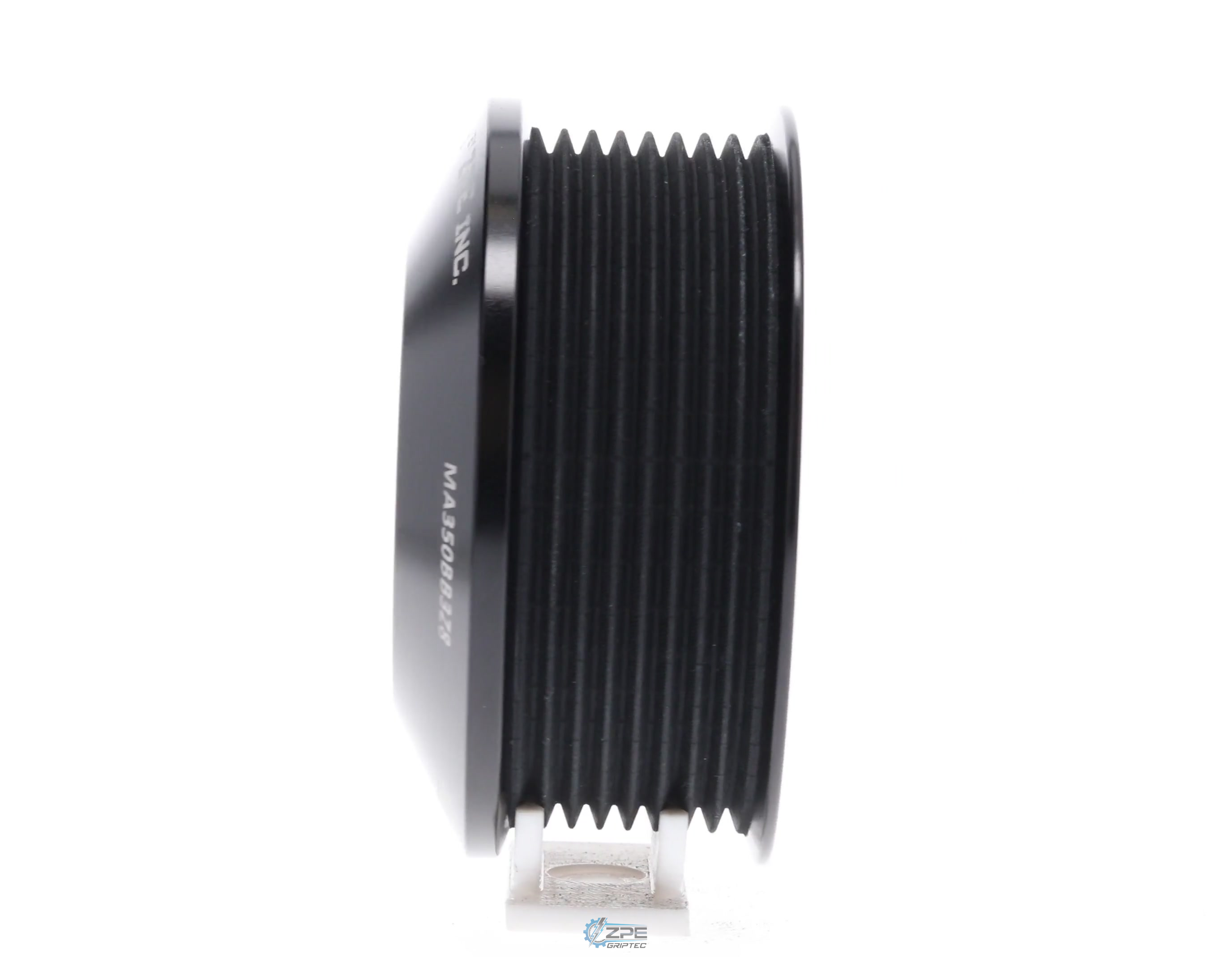 3.50" 8 Rib ZPE GripTec® 2pc Magnuson LSA/LT4 2650 TVS L3 Black Pulley Only