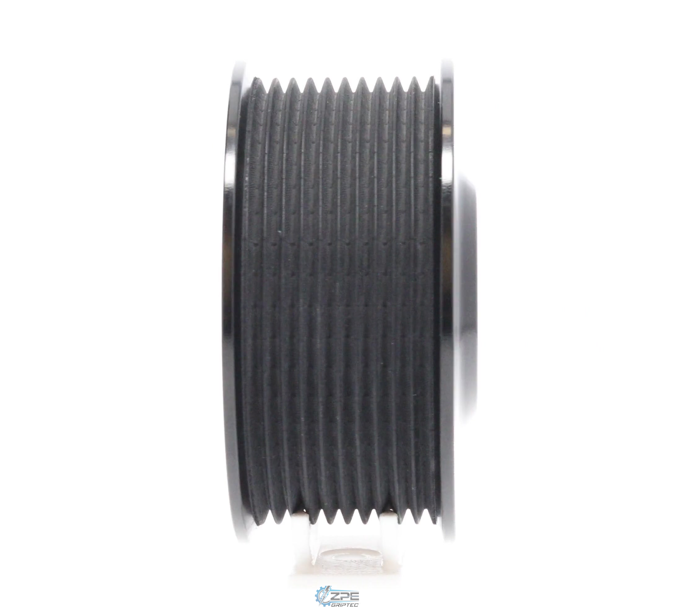 3.625" 10 Rib ZPE GripTec® Whipple Standard L3 Black Pulley