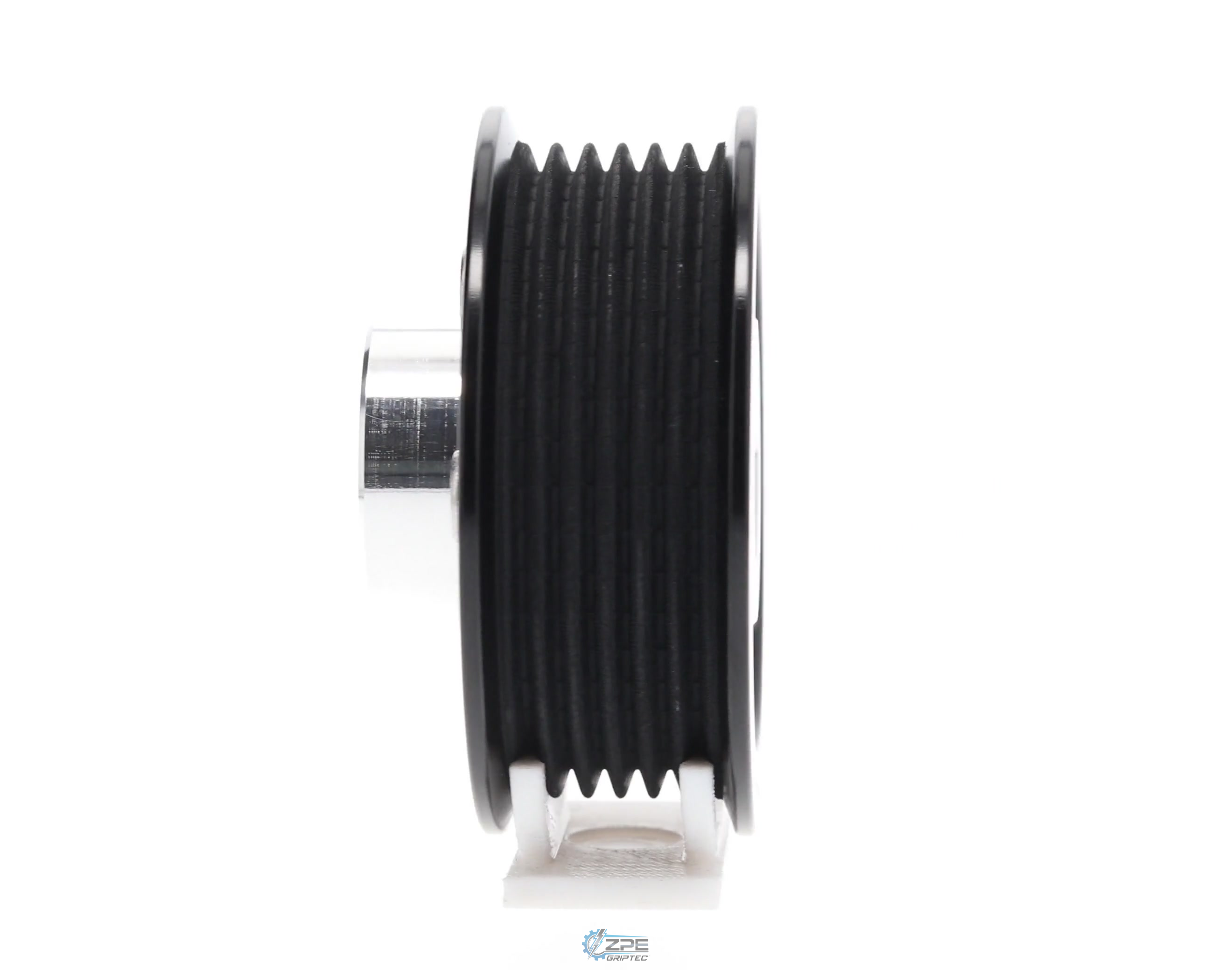 2.80" 6 Rib ZPE GripTec® 2pc Vortech YSi/JT/V3 L3 Black Pulley & Hub Kit