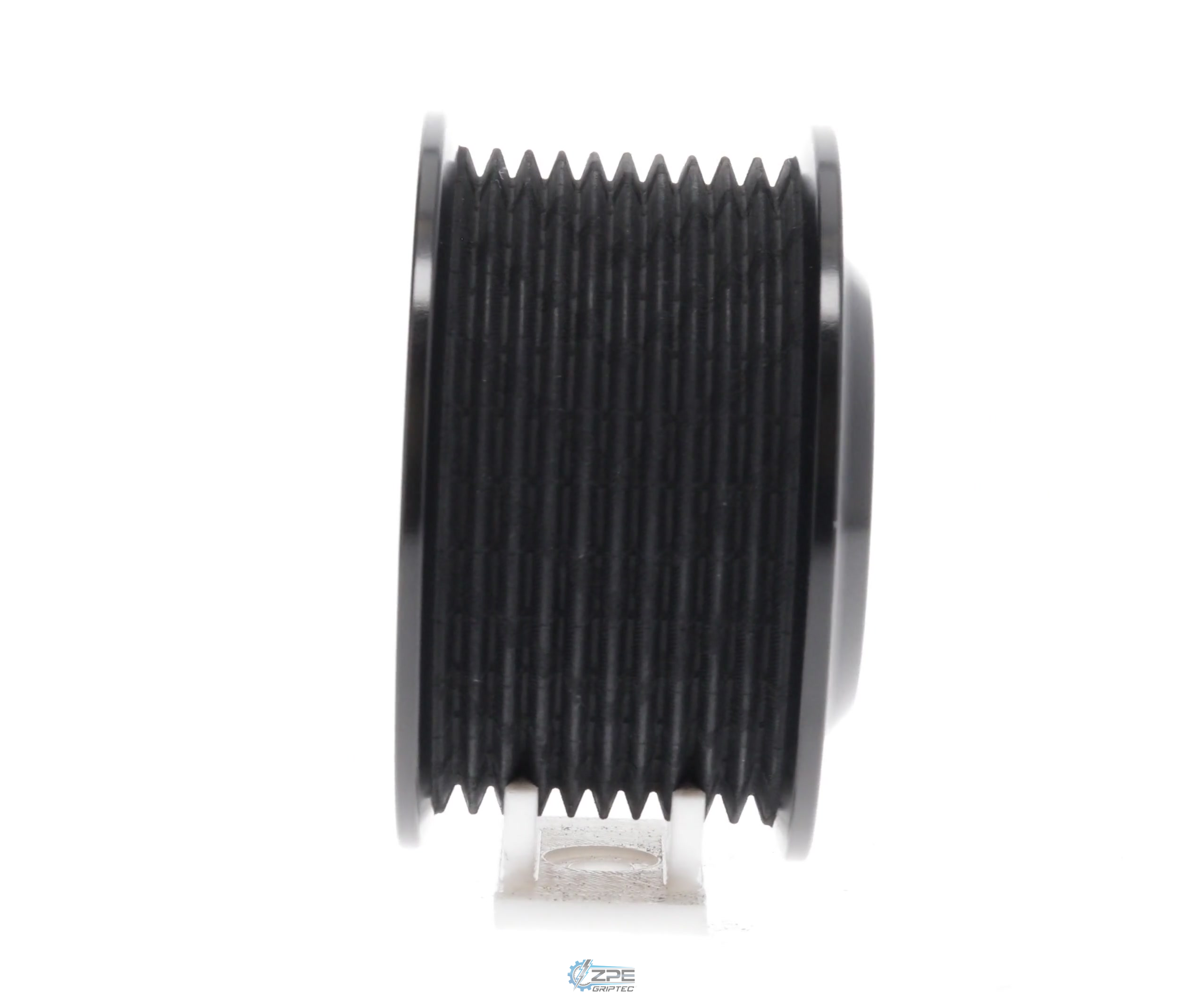 2.875" 10  Rib ZPE GripTec® Whipple Standard L3V-A Black Pulley
