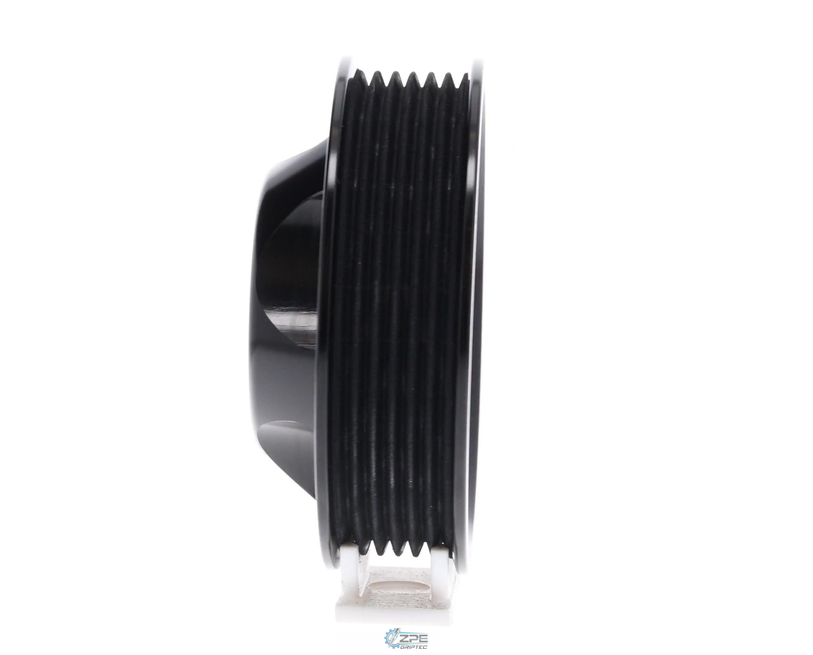 3.85" 6 Rib ZPE GripTec® Whipple 5 Bolt L3V-A Black Pulley Only