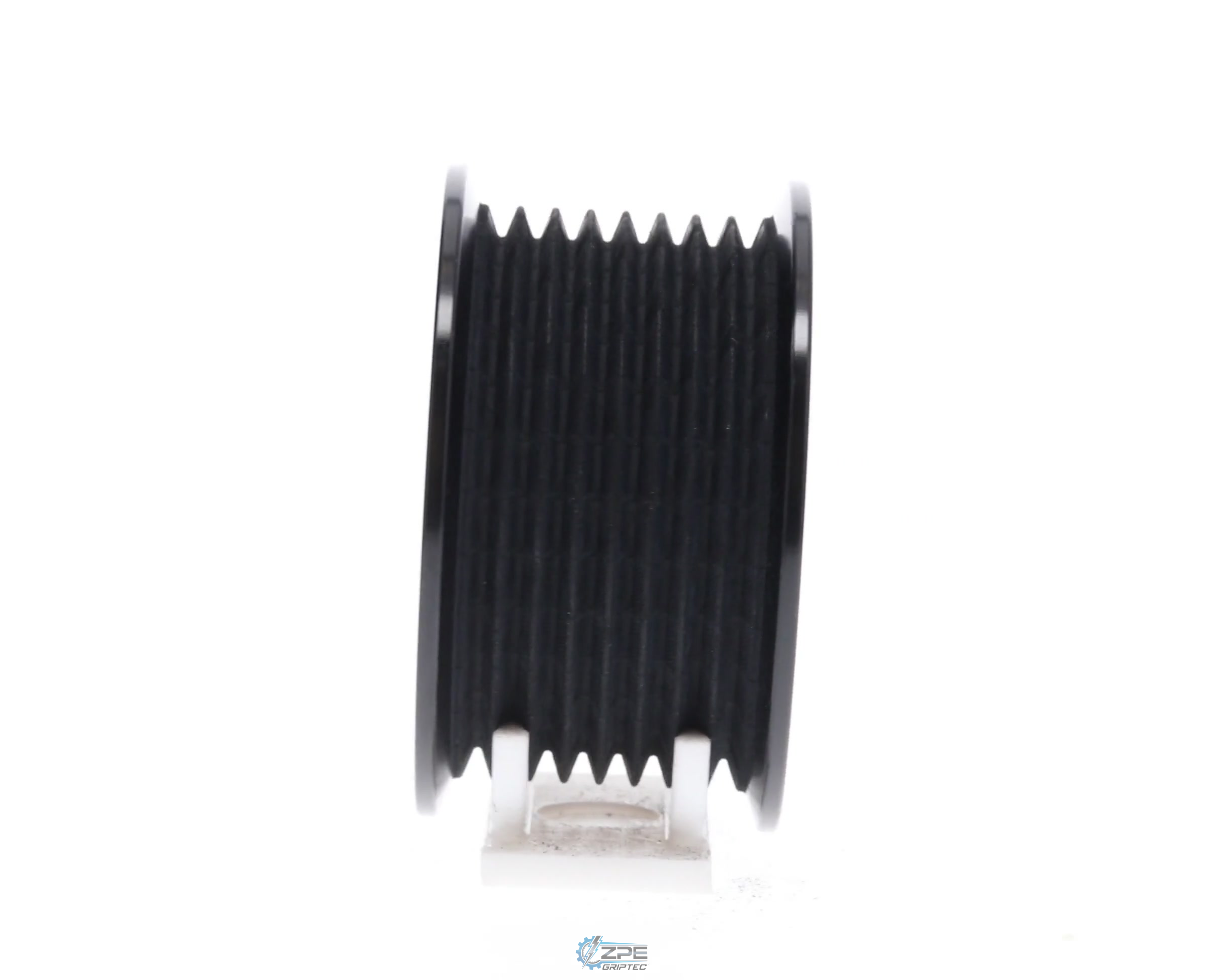 2.30" 8 Rib ZPE GripTec® 2pc TRD Tundra L3V Black Pulley Only