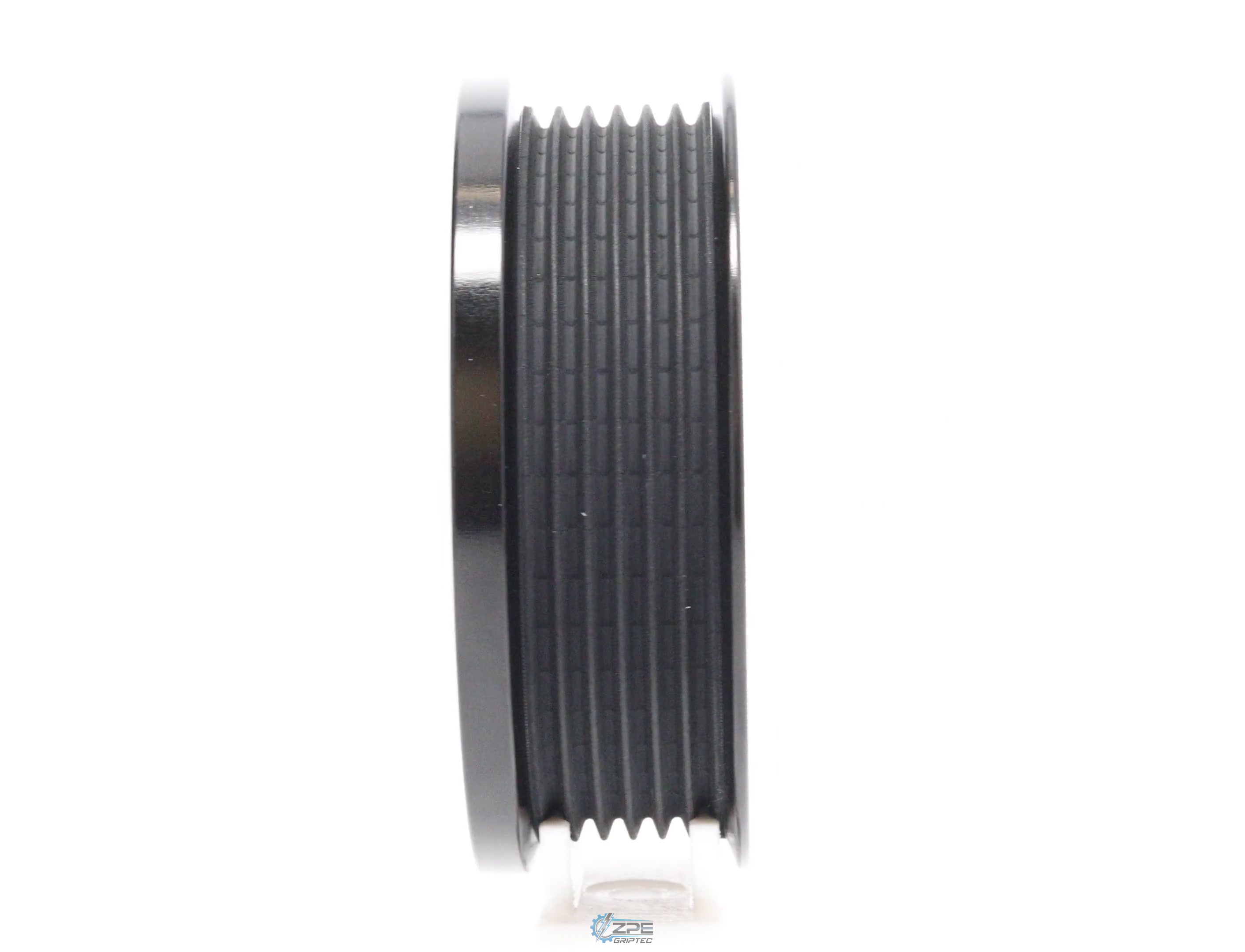 90mm 6 Rib ZPE GripTec® 2pc FMS Ford-Roush TVS R2650 L3 Black Pulley Only