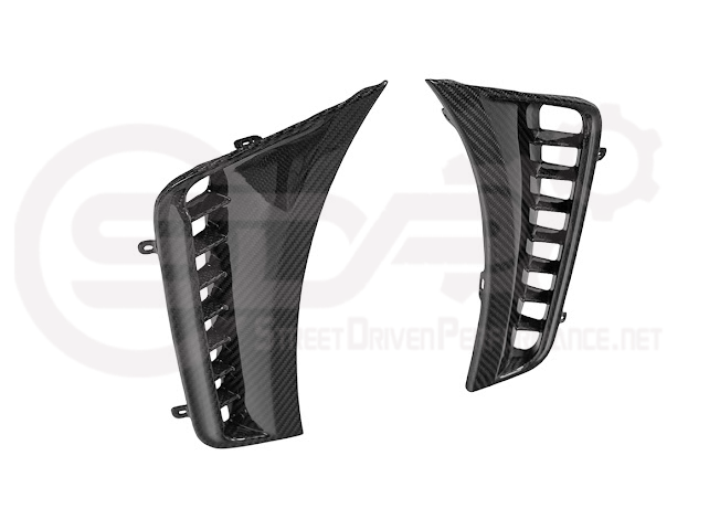 2025-Up Toyota GR Corolla | CARBON FIBER Bumper Side Air Inlet Vent Garnish Trim Pair