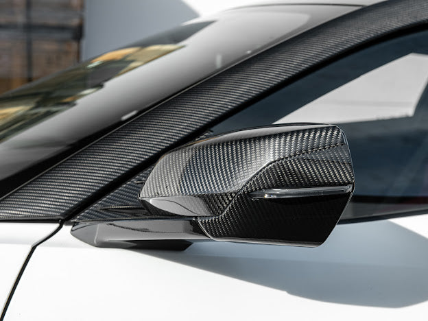 2020+ CORVETTE C8 | CARBON FIBER REPLACEMENT MIRROR COVERS PAIR