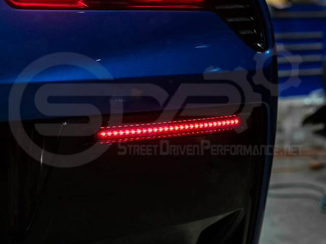 2014-2019 Chevrolet Corvette C7 | Rear Diffuser Smoke or Clear Lens LED Reflector Light Pair