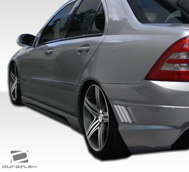 2001-2007 Mercedes C Class W203 Duraflex W-1 Body Kit - 7 Piece