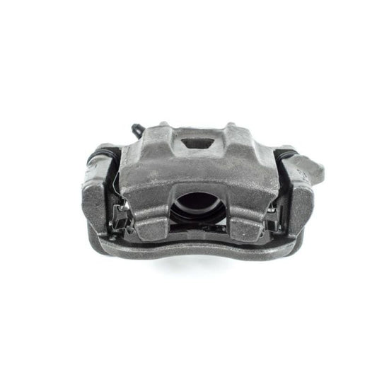 PowerStop rear left OE brake caliper with bracket for Toyota Sienna 2004-2010, automotive part showing the caliper assembly.