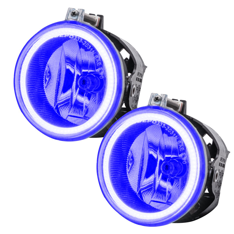 Oracle Lighting LED fog lights for Jeep Patriot with UV purple halo, pre-assembled for 2011-2016 Jeep Patriot fog light replacement