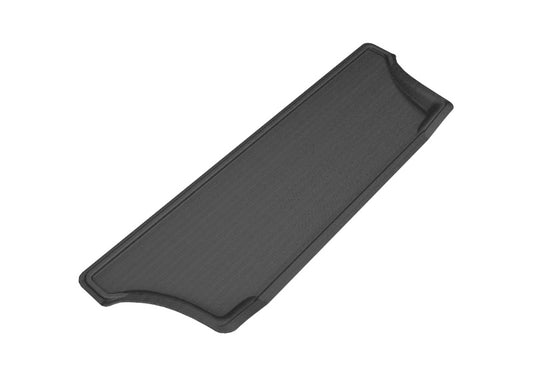 Black 3D MAXpider Kagu 3rd row floor mats for 2018-2020 Honda Odyssey, durable rubber car floor mats with textured surface.