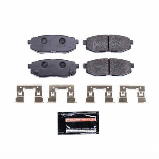 PowerStop rear track day brake pads for 2013-2016 Scion FR-S, high-performance racing brake pads for enhanced stopping power.