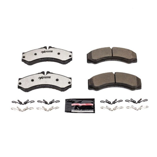 PowerStop Z36 Truck & Tow brake pads for Dodge Sprinter 2500, front or rear, with hardware, designed for high-performance towing.