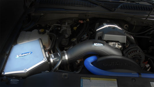 Volant cold air intake for 99-07 Silverado and Sierra, 01-06 Cadillac Escalade V8 engine, oiled filter and intake tubing.