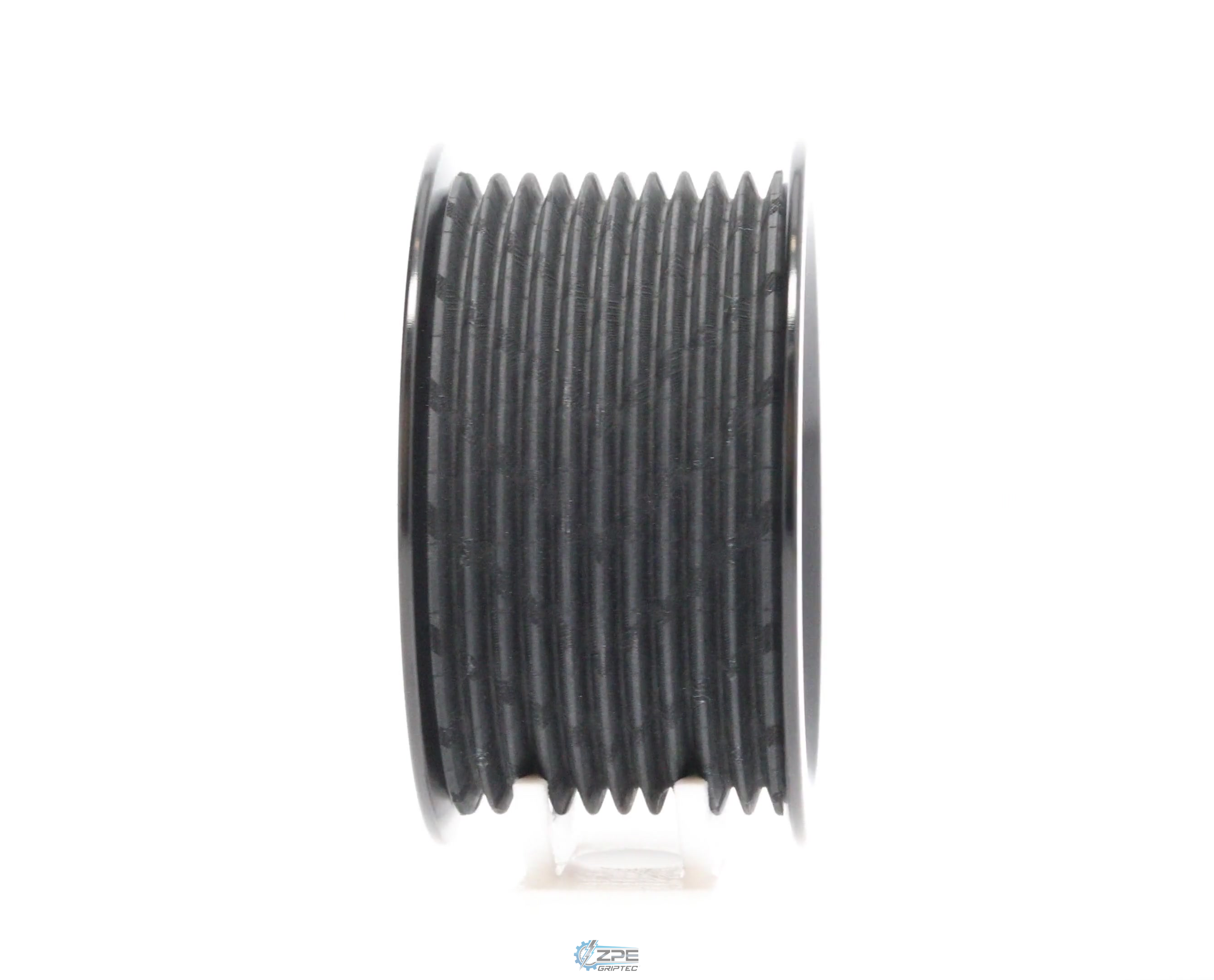 2.90" 10 Rib ZPE GripTec® 2pc HellCat L2V Black Pulley Only