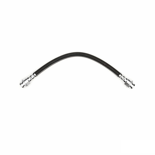 DFC Buick Skylark 66-76 front brake hose from brake line kit, flexible rubber brake line with metal fittings for safe braking.