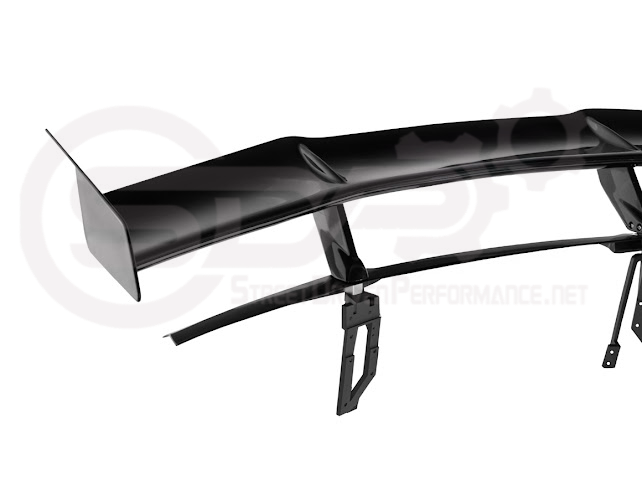 2020-UP CORVETTE C8 STINGRAY & Z51 | ZR1 STYLE CARBON FLASH REAR HIGH WING SPOILER BRACKET