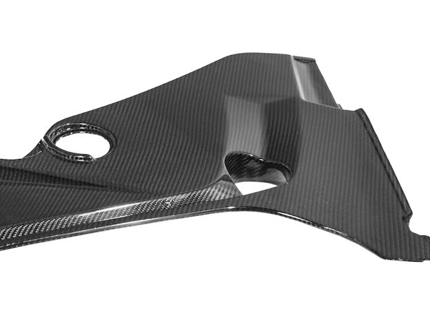 2020+ CHEVROLET CORVETTE C8 | FACTORY STYLE CARBON FIBER FRONT TRUNK TRIM KIT REPLACEMENT