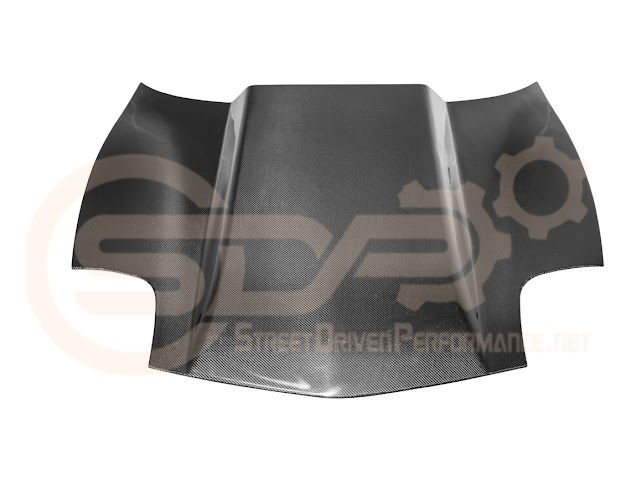 *IMPERFECTION / DISCOUNTED* 1997-2004 CHEVROLET CORVETTE C5 CARBON FIBER FRONT COWL HOOD