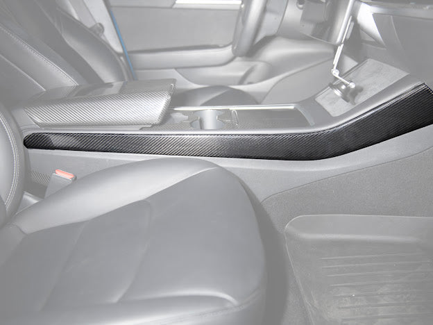 2020-UP TESLA MODEL 3 & Y CARBON FIBER INTERIOR CENTER CONSOLE SHIFT SIDES