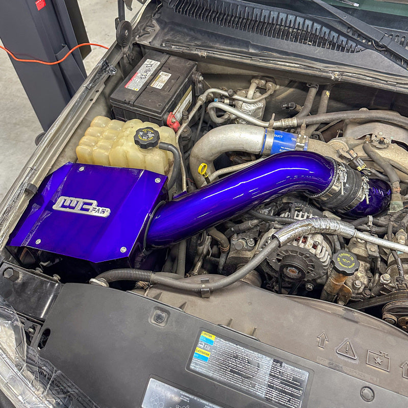 Wehrli 01-04 Duramax LB7 4in High Flow Intake Horn - Brizzle Blue