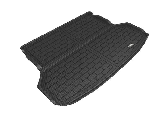 3D MAXpider black Kagu cross fold rubber cargo liner for 2022 Subaru Forester, designed to protect the vehicle floor.