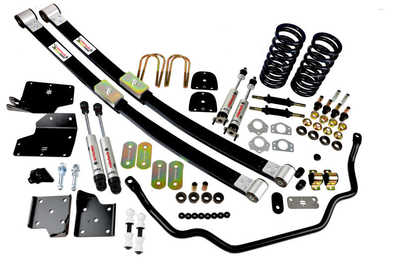 Ridetech 64-66 Ford Mustang StreetGRIP Suspension System w/ Front Bushing Kit
