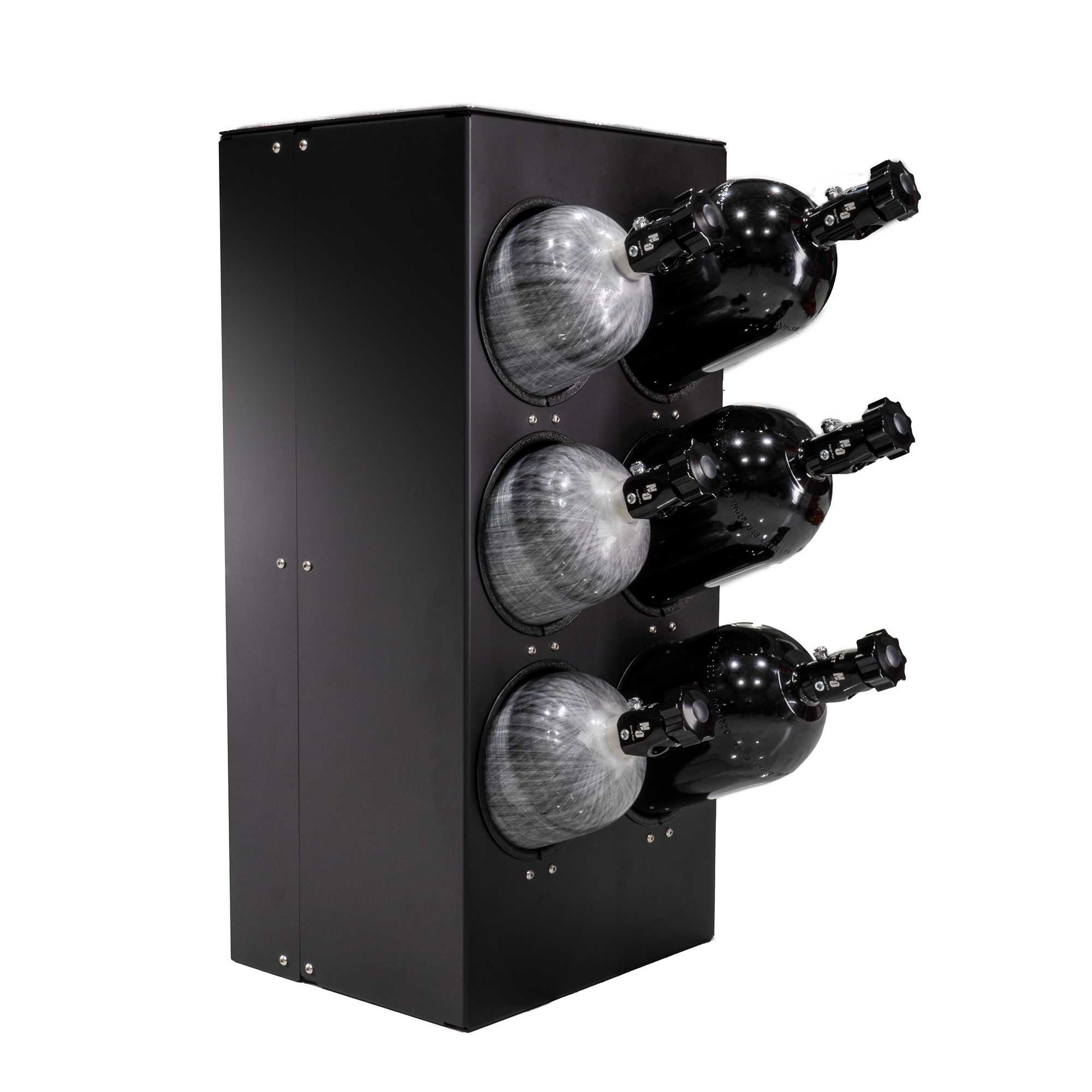 860 Performance Trailer Mount Nitrous Bottle Holder - 6x 12lb or 15lb Bottles