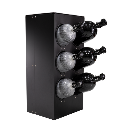 860 Performance Trailer Mount Nitrous Bottle Holder - 6x 12lb or 15lb Bottles