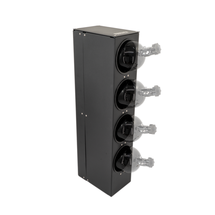 860 Performance Trailer Mount Bottle Holder - Stacked - 4x 10lb Bottles
