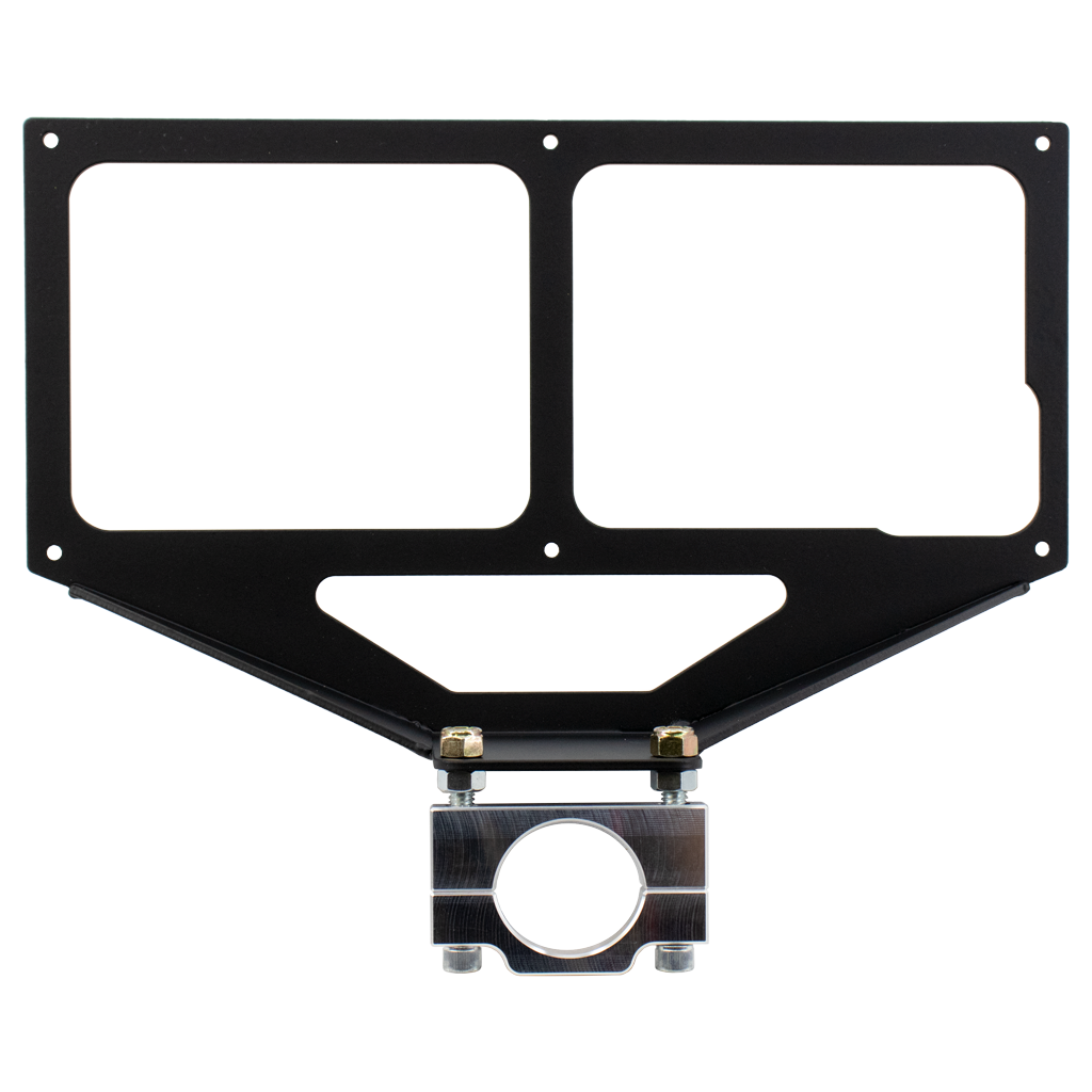 860 Performance Steering Column Digital Dash Mount - Holley 12.3" Digital Dash (1-3/4" Column)
