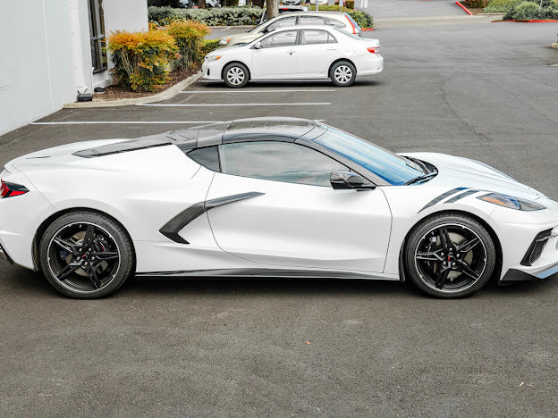 2020+ CHEVROLET CORVETTE C8 | SDP PERFORMANCE STYLE SIDE SKIRTS ROCKER PANELS GROUND EFFECTS