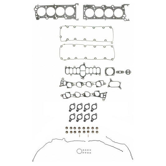 Fel-Pro Ford F-150 PermaTorque engine cylinder head gasket set with multiple gaskets and sealing components for engine repair.
