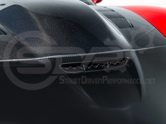2005-2013 Corvette C6 Z06 | C7 ZR1 Style Primer Black Front Bumper Conversion Kit Replacement