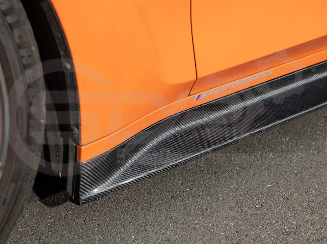2021-UP BMW G80 M3 SEDAN | 3D STYLE CARBON FIBER ADD-ON SIDE SKIRTS ROCKER PANEL EXTENSION GROUND EFFECTS