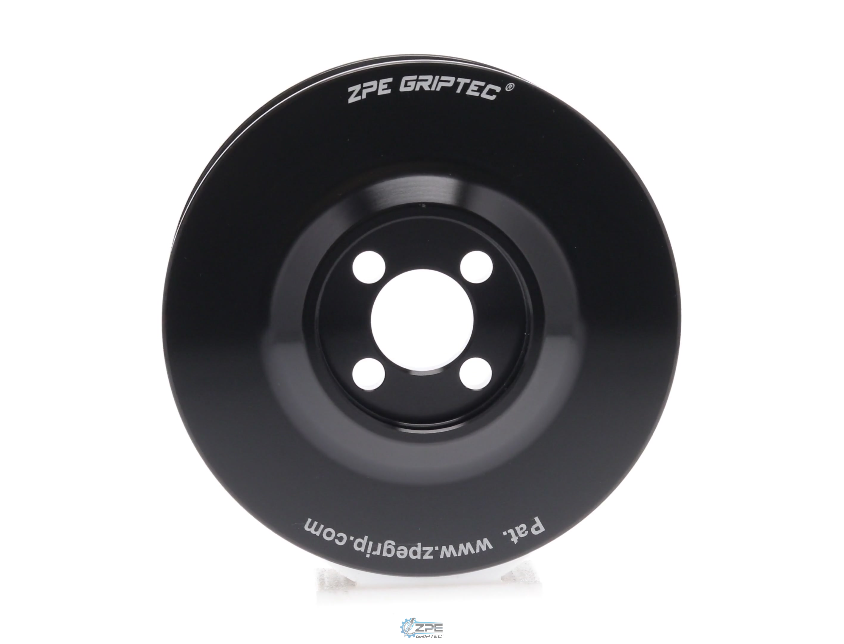 3.75" 6 Rib ZPE GripTec® Whipple Standard L3V-A Black Pulley