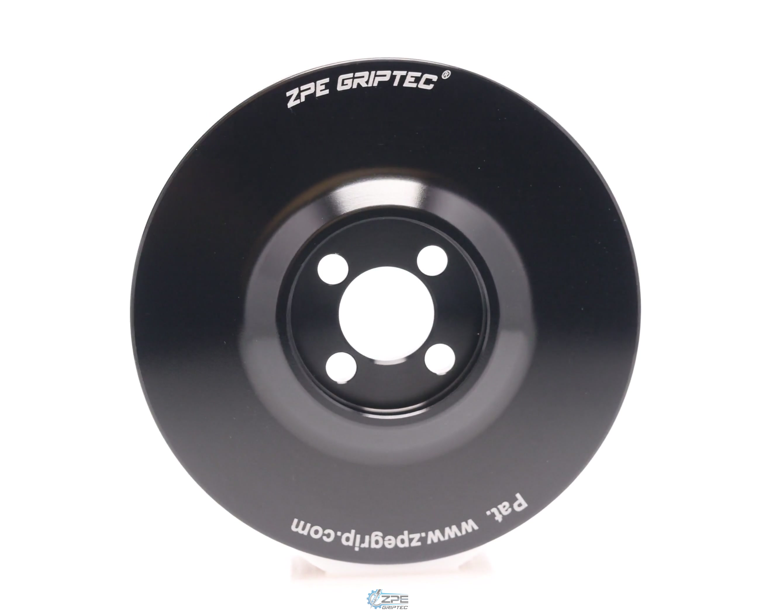 4.00" 6 Rib ZPE GripTec® Whipple Standard L3 Black Pulley