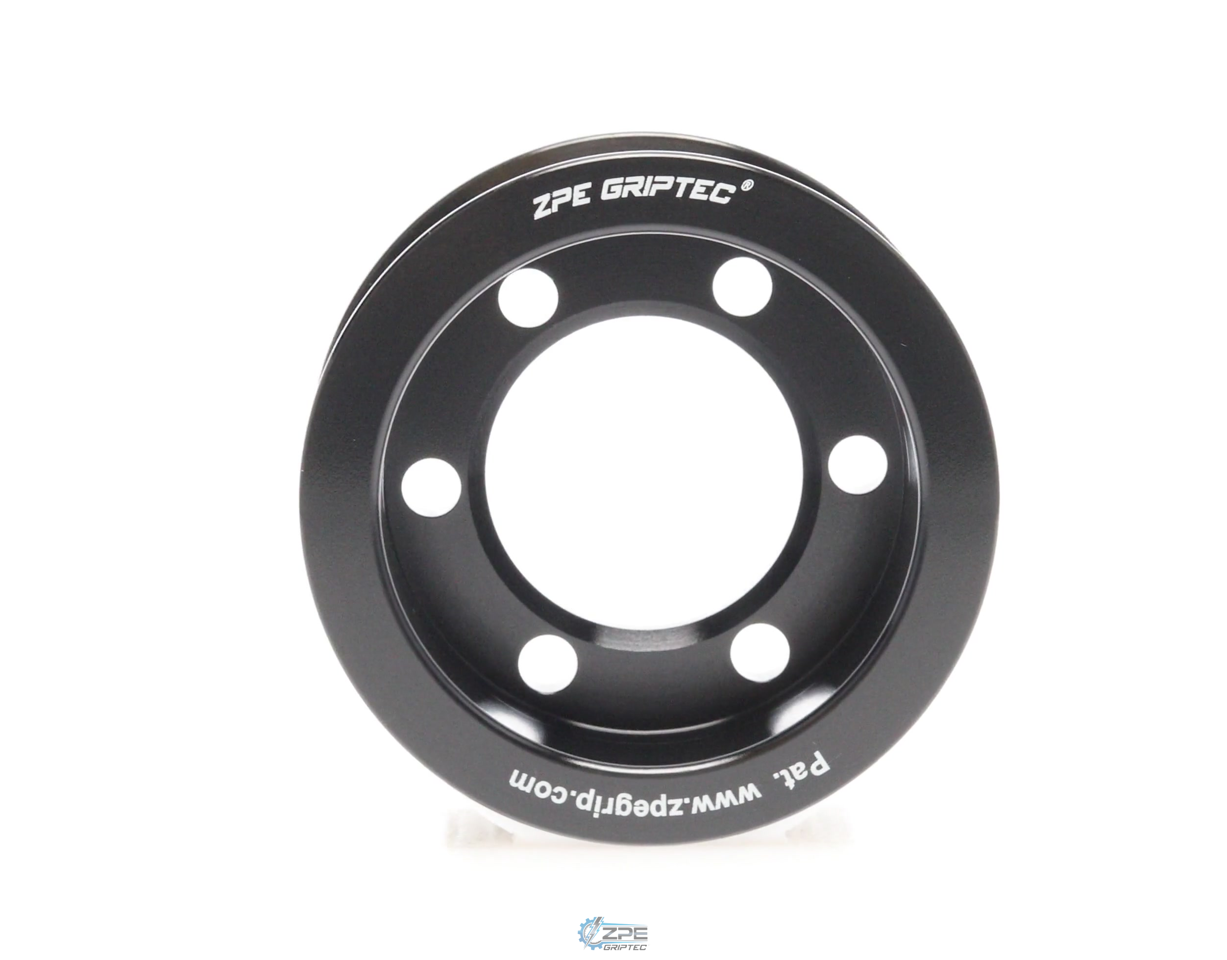 2.62" 6 Rib ZPE GripTec® 2pc Vortech YSi/JT/V3 L3 Black Pulley Only