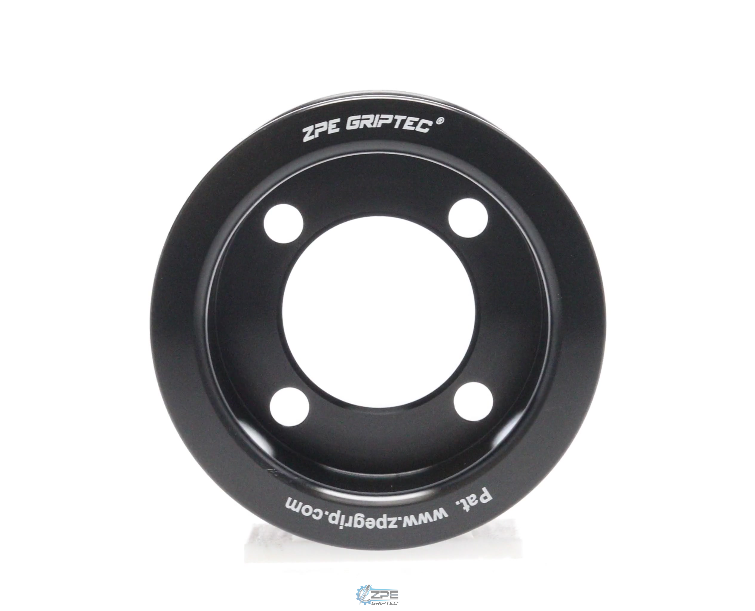 2.55" 11 Rib ZPE GripTec® 2pc Edelbrock TVS L3 Black Pulley Only